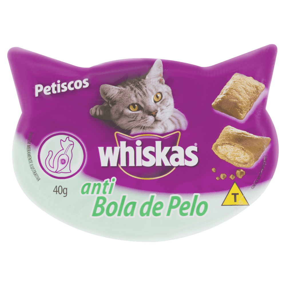 Petisco Whiskas Temptations Anti Bola De Pelo Pet Life Bh