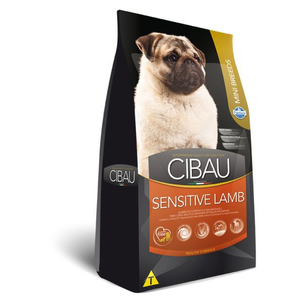 Ração Cibau Sensitive Lamb Mini Breeds 3kg