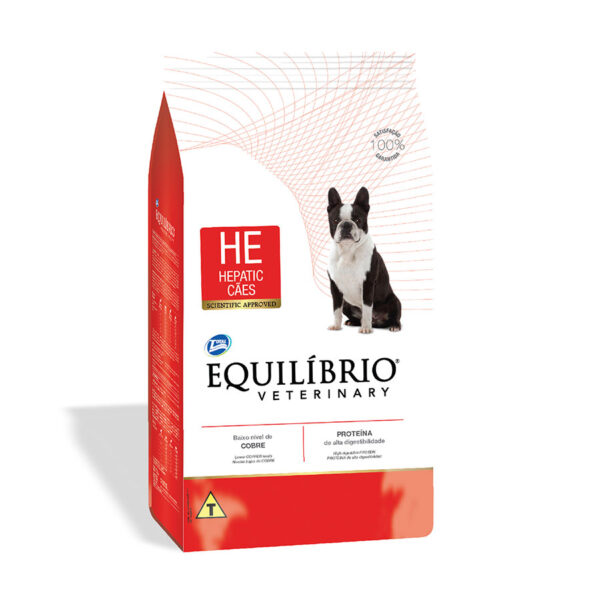 Equilíbrio Veterinary Hepatic Cão 2kg