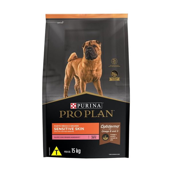 Ração ProPlan Sensitive Skin Adult 15kg