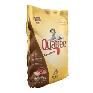 Ração Quatree Gourmet Cães Adultos 15kg para Raças Médias e Grandes em BH