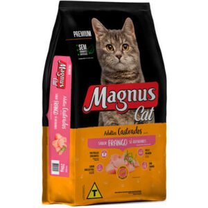 Ração Magnus Cat Frango Gatos Adultos Castrados 20kg