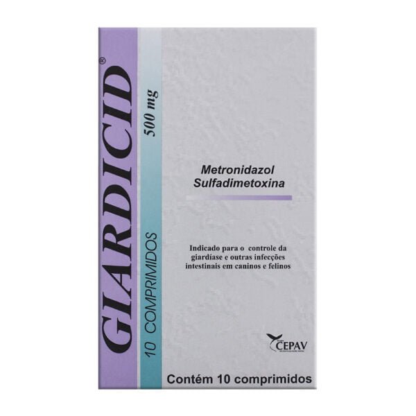 Giardicid 500 mg 10 comprimidos