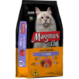 Magnus Cat Premium Gatos Adultos Castrados Carne