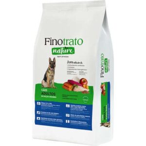 Ração Finotrato Nature Cães Adultos Raças Grandes é um alimento Super Premium de 15kg, desenvolvido com ingredientes de alta qualidade para uma vida longa e saudável.