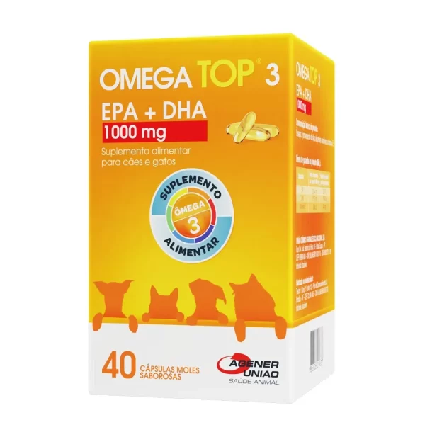 Omega Top 1000mG 40 Cápsulas