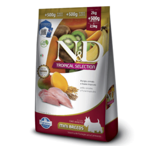 ND Tropical Selection Cães Adultos Mini Frango 2,5kg