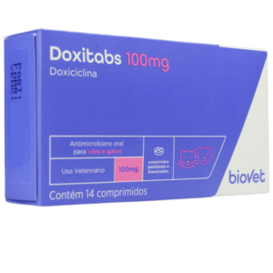 Doxitabs 100mg para Cães e Gatos