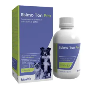 Stimo Ton Pro Biovet para Cães e Gatos 125ml