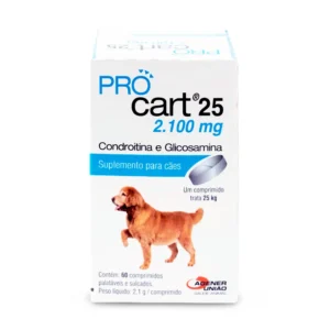 Pro Cart 25 com 60 Comprimidos