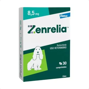 Zenrelia Dermatológico Elanco para Cães - 8,5mg com 30 Comprimidos