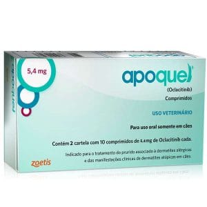 Apoquel Zoetis para Cães 5,4mg