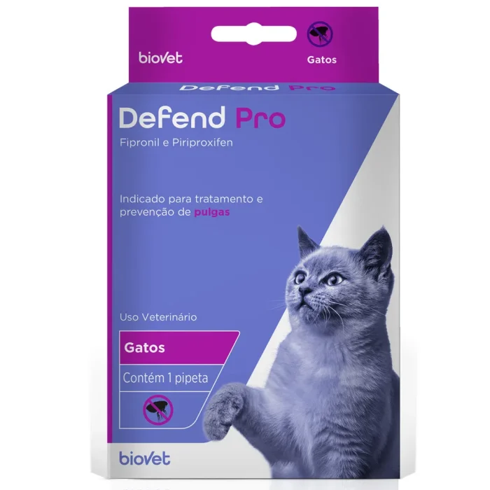 Defend Pro Antipulgas para Gatos com 1 Pipeta