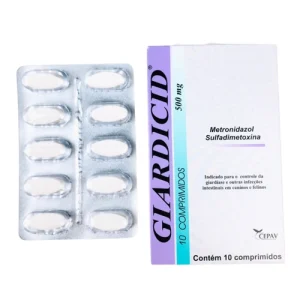 Giardicid 500mg 10 Comprimidos