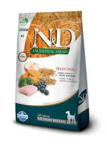 Ração N&D Ancestral Selection Adulto Medium 15Kg
