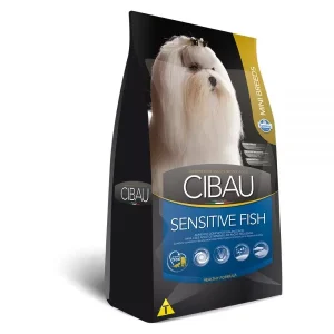 Ração Cibau Sensitive Fish Mini Breeds 3kg é um alimento completo e balanceado para cães adultos sensíveis de raças pequenas.
