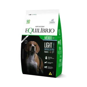 Ração Equilíbrio Light Cães Adultos 12kg