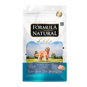 Fórmula Natural Life Cães Sênior Portes Médio e Grande 15kg