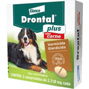 Drontal Plus Carne 35 kg 2 comprimidos