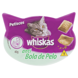 Whiskas Temptations Bola de Pelo - Compre 6 leve 7