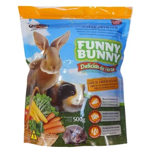 Ração Funny Bunny Delicias da Horta 500gr