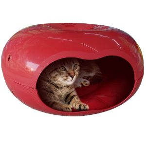 Casinha Cama Toca para Gatos - Formato Donuts