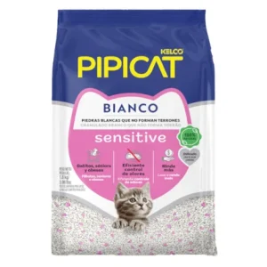 Areia Higiênica Pipicat Sensitive 1,8kg